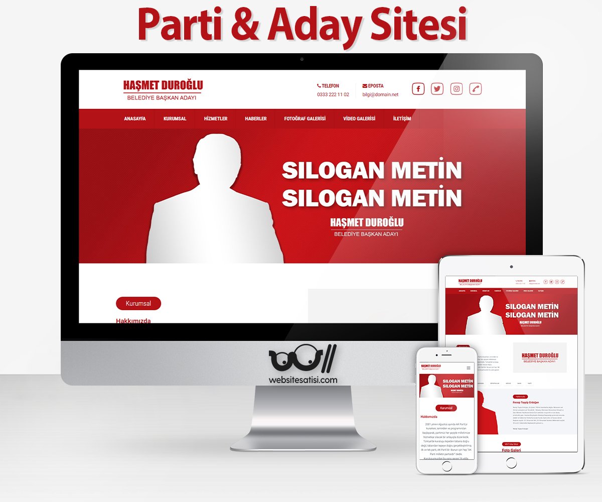  Parti & Aday Sitesi V1